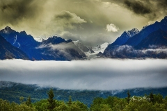 Fog over Matanuska River