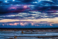 Delta River and Alaska Range