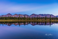Mountain Reflection panorama