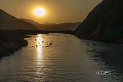 Portage River Sunset
