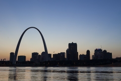 Gateway Arch Sunset, vertical