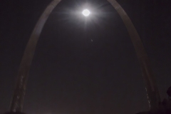 Full Moon under Arch