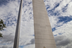 Arch and Clouds from South