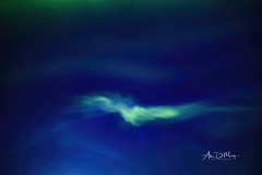 Aurora Borealis Corona and Big Dipper