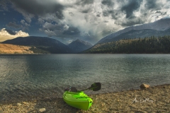 Canoe at Wallowa Lake