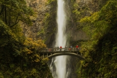Multnomah Falls panorama