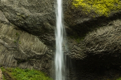 Latourell Falls long exposure.