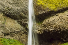 Standing at base of Latourell Falls