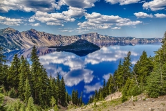 Wizard Island and Crater Lake