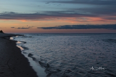 Lake Michigan at sunset