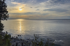 Green Bay near sunset