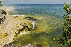 Cave Point Limestone formations