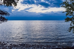 Green Bay after sunset